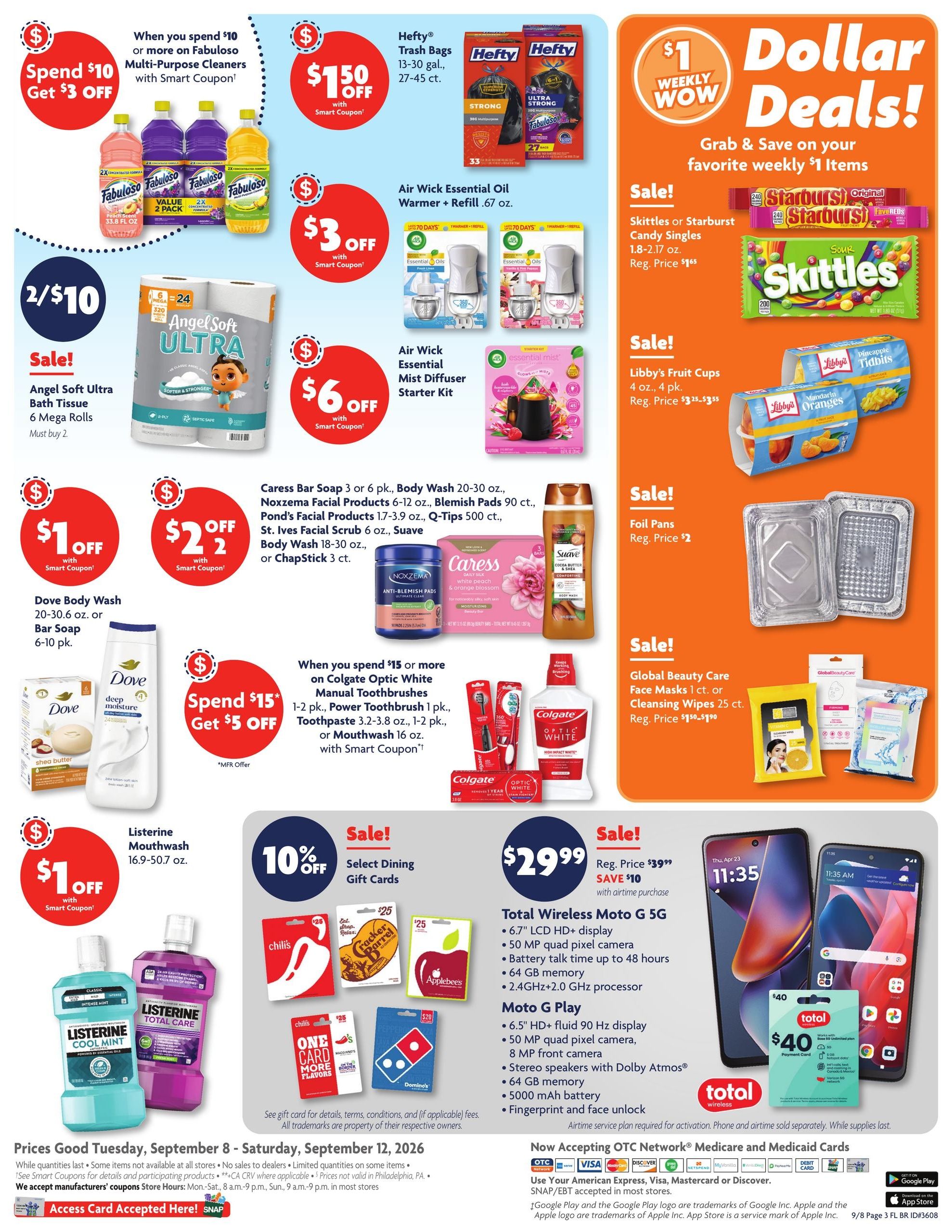 Family Dollar (Deltona Area, FL) Weekly Ad September 8 - 12, 2026
