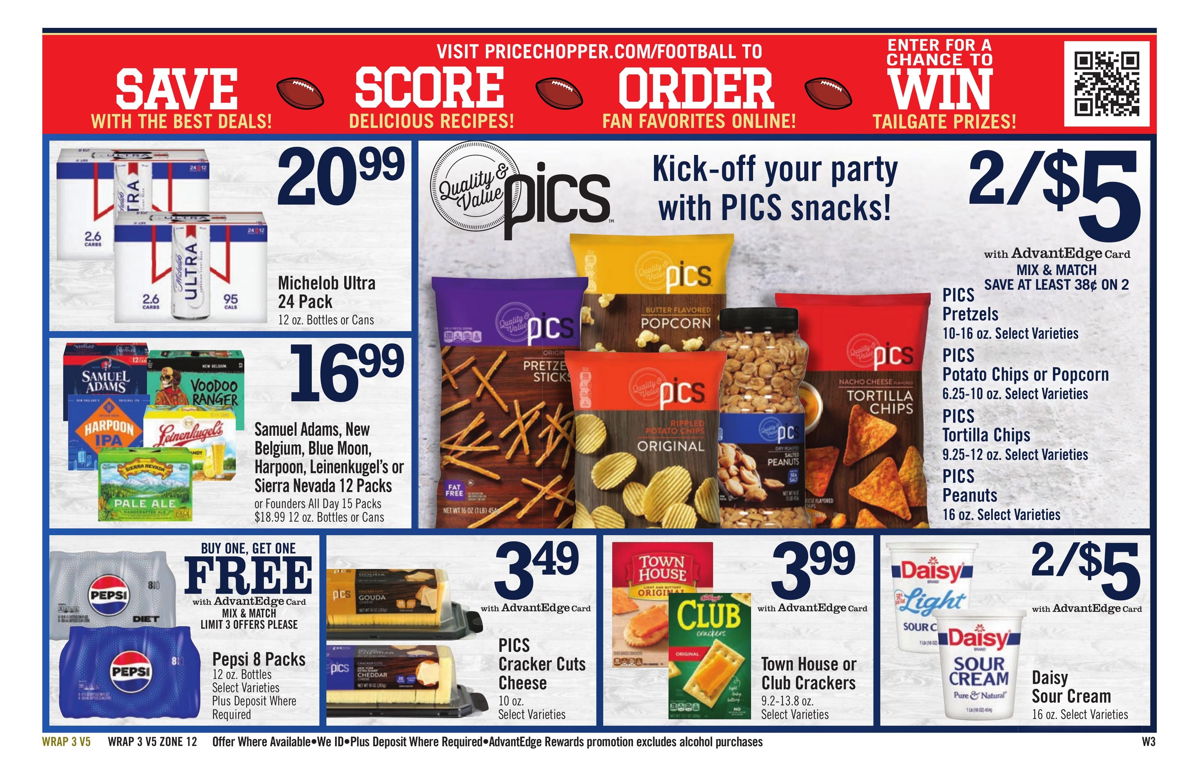 Price Chopper (Williamstown Area, MA) Weekly Ad September 6 - 12, 2026