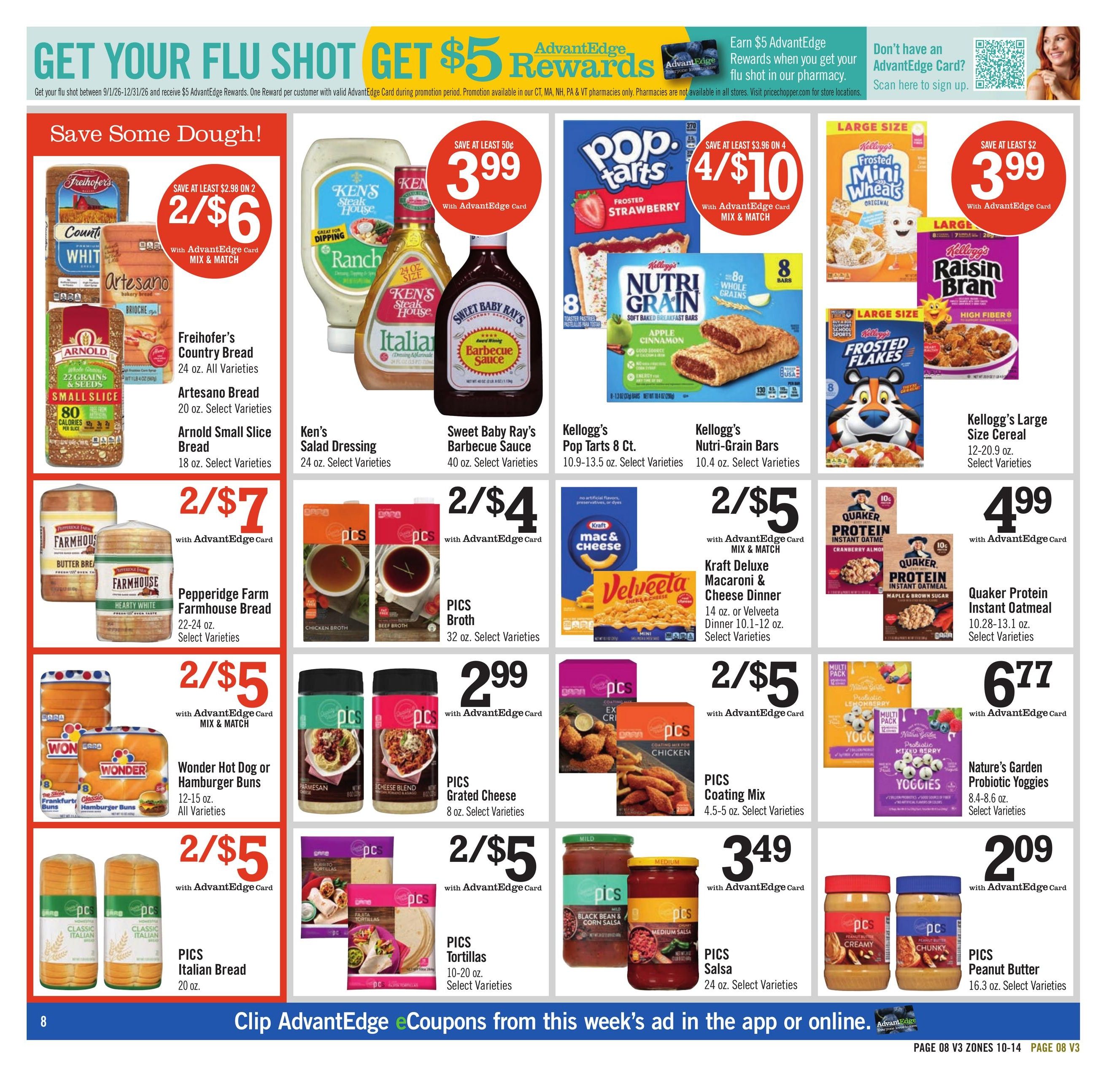 Price Chopper (Williamstown Area, MA) Weekly Ad September 6 - 12, 2026