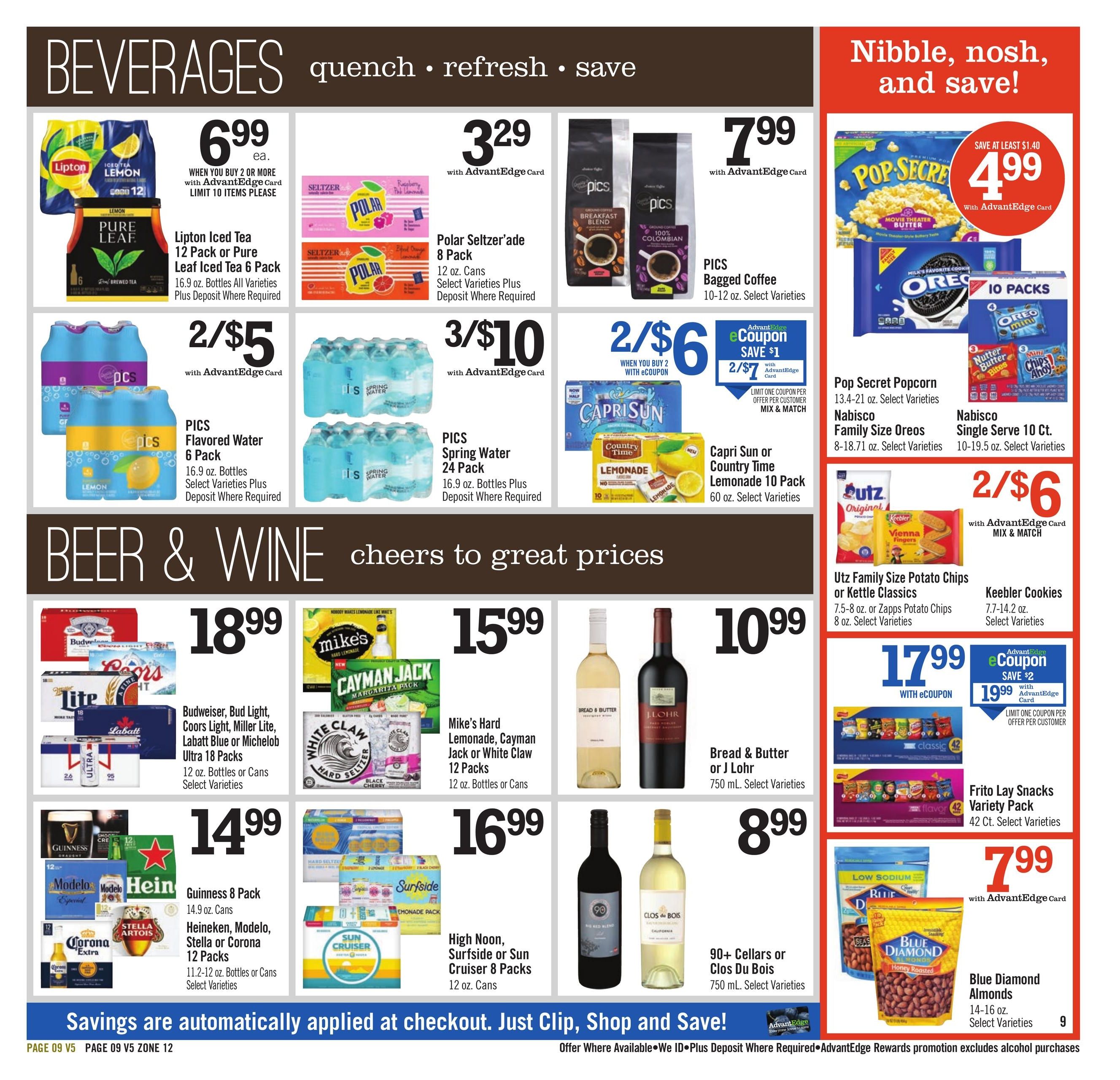 Price Chopper (Williamstown Area, MA) Weekly Ad September 6 - 12, 2026