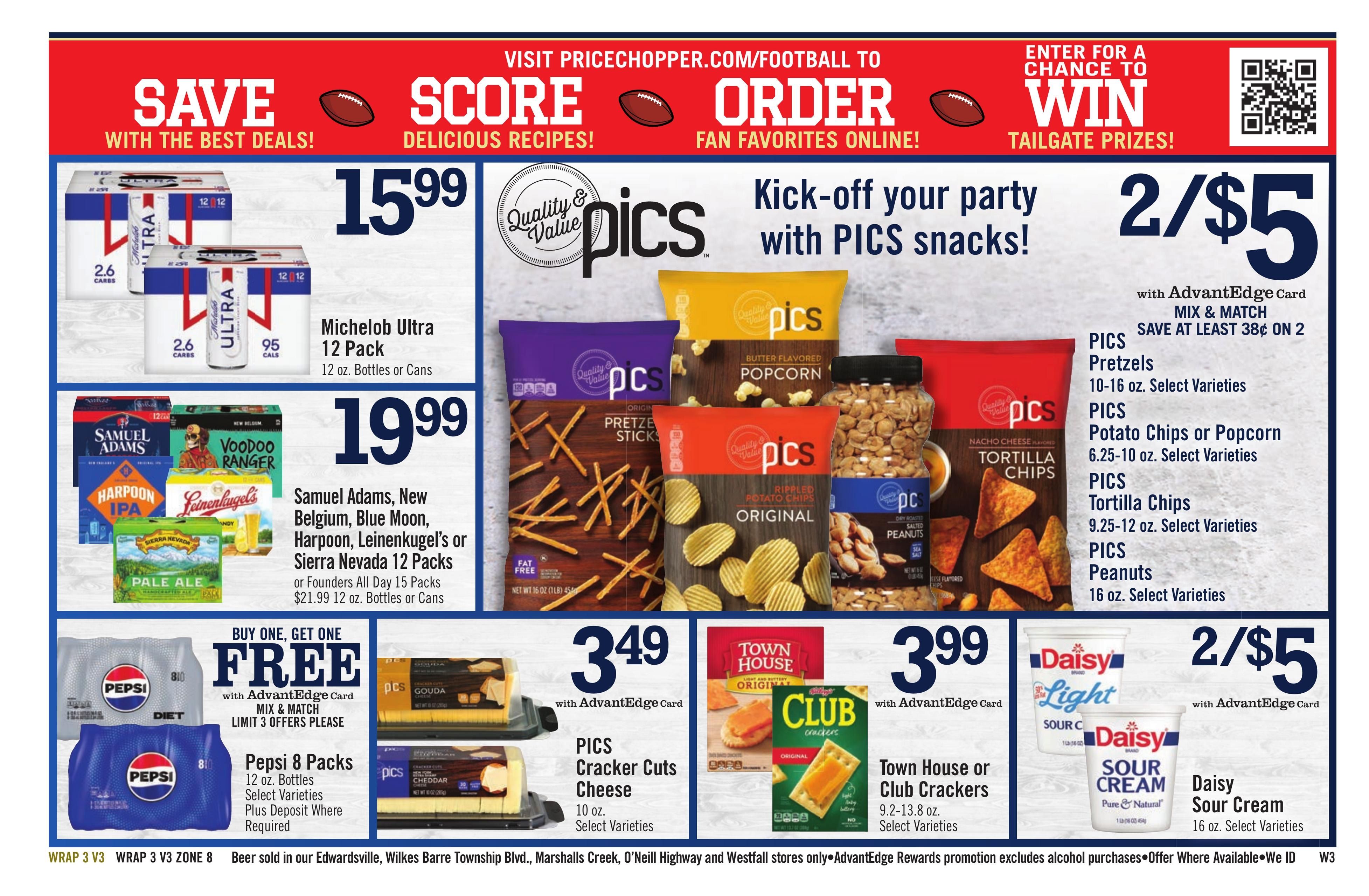 Price Chopper (Monticello Area, NY) Weekly Ad September 6 - 12, 2026