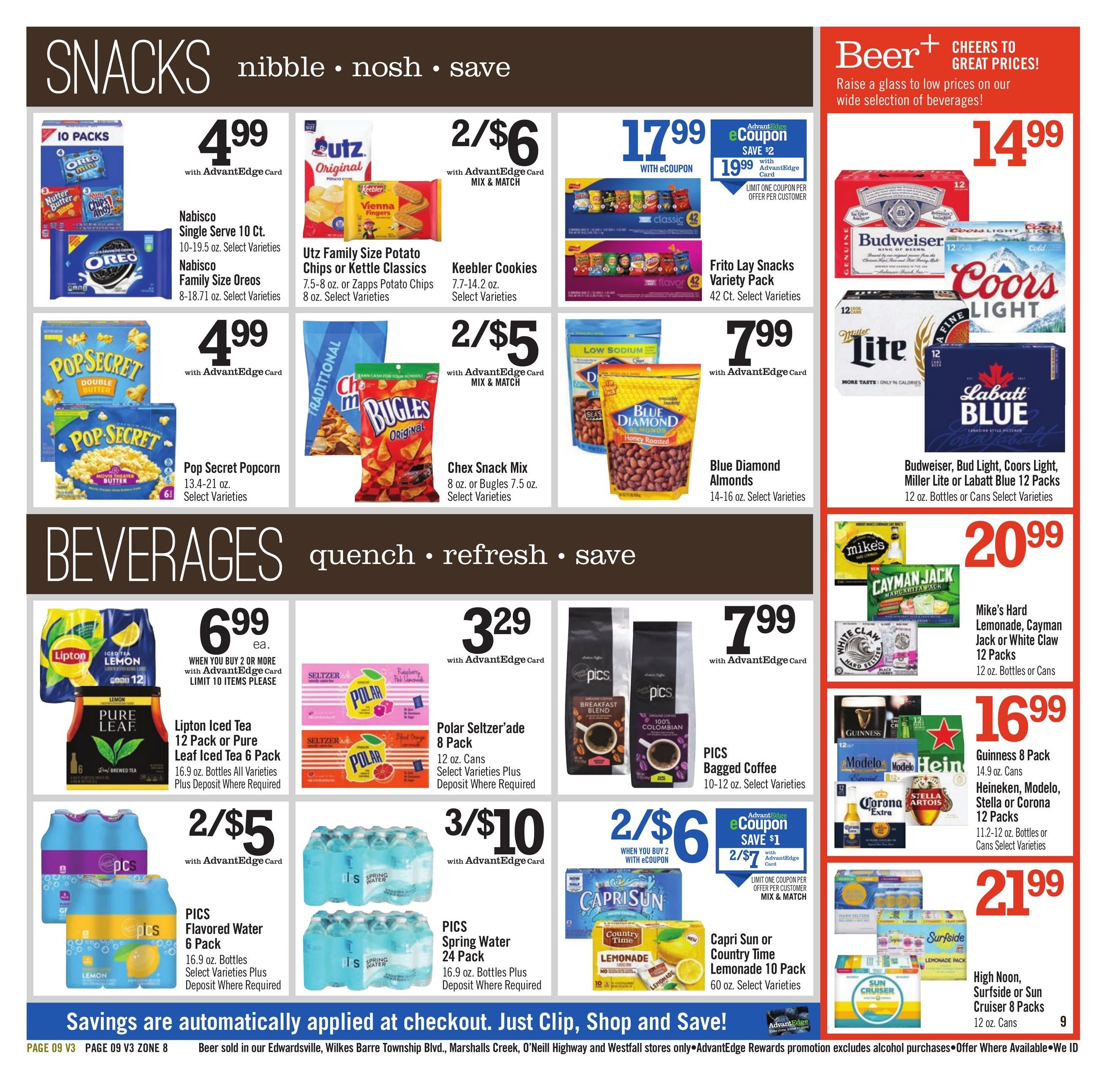 Price Chopper (Monticello Area, NY) Weekly Ad September 6 - 12, 2026