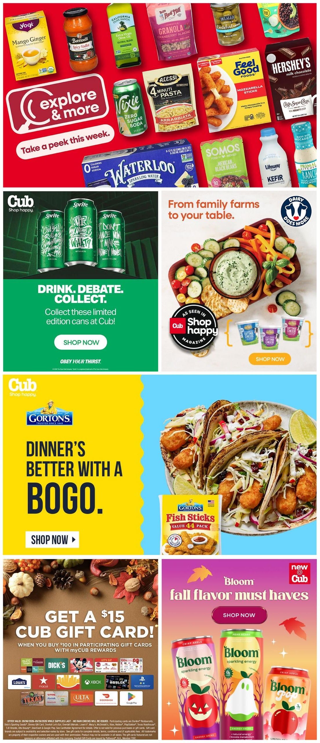 Cub Foods (Alexandria Area, MN) Weekly Savings Weekly Ad September 6 - 12, 2026