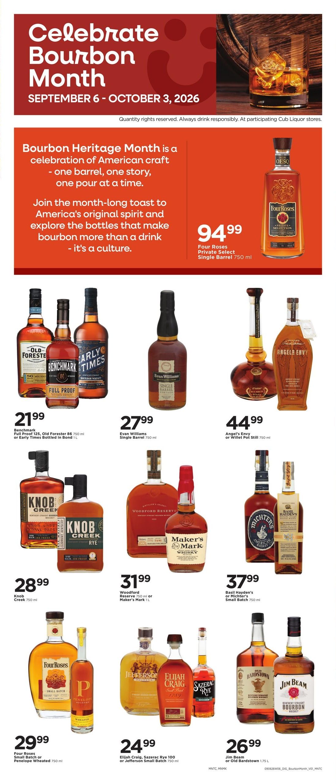 Cub Foods (Chanhassen Area, MN) Weekly Savings Weekly Ad September 6 - 12, 2026