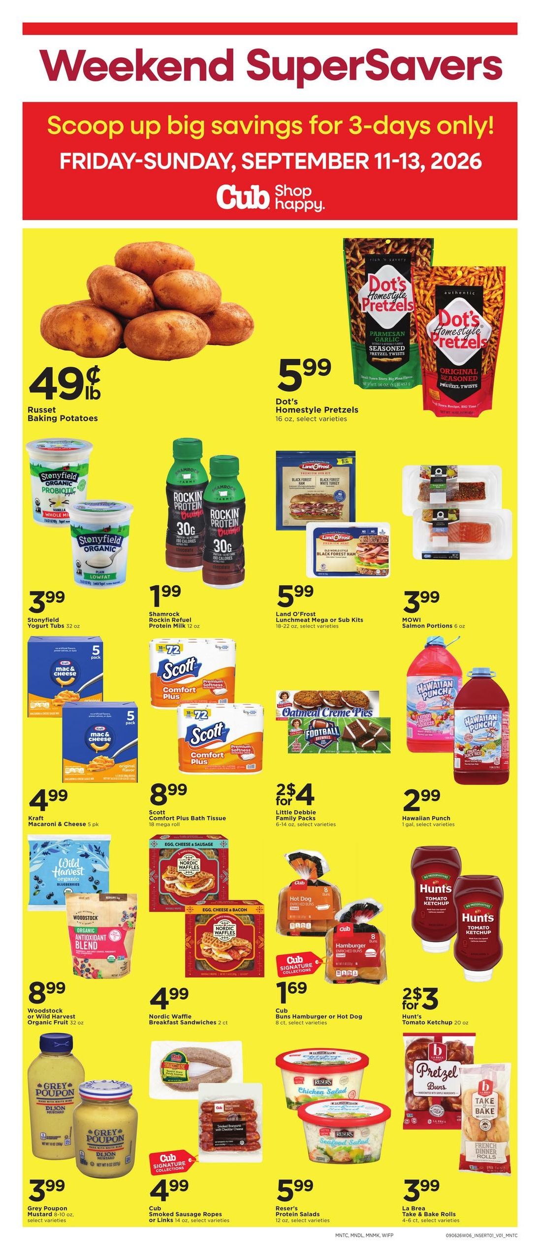 Cub Foods (Chanhassen Area, MN) Weekly Savings Weekly Ad September 6 - 12, 2026
