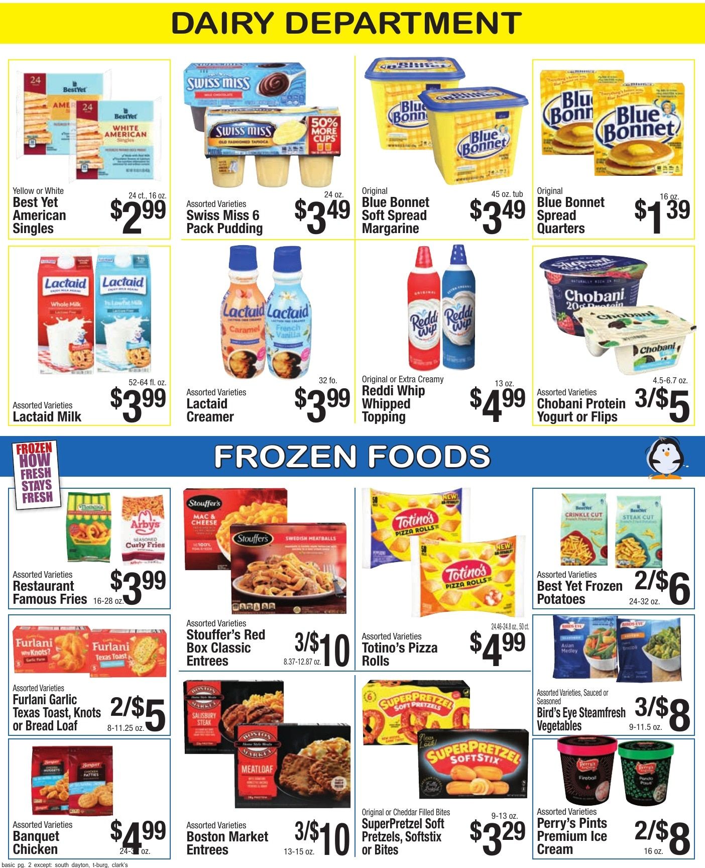 Pixley's Shurfine Food Mart Weekly Ad September 6 - 12, 2026