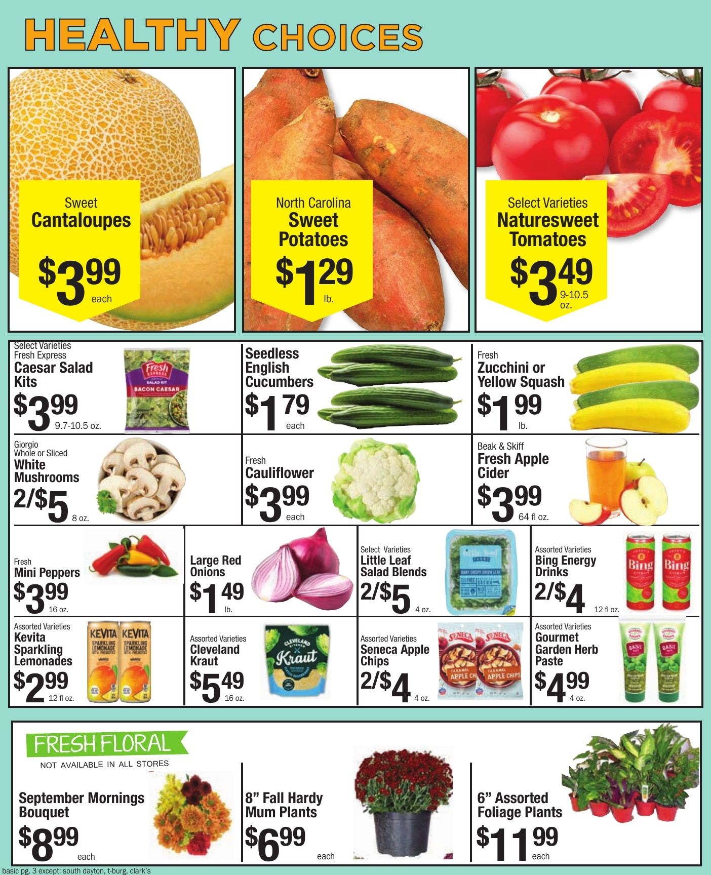 Pixley's Shurfine Food Mart Weekly Ad September 6 - 12, 2026