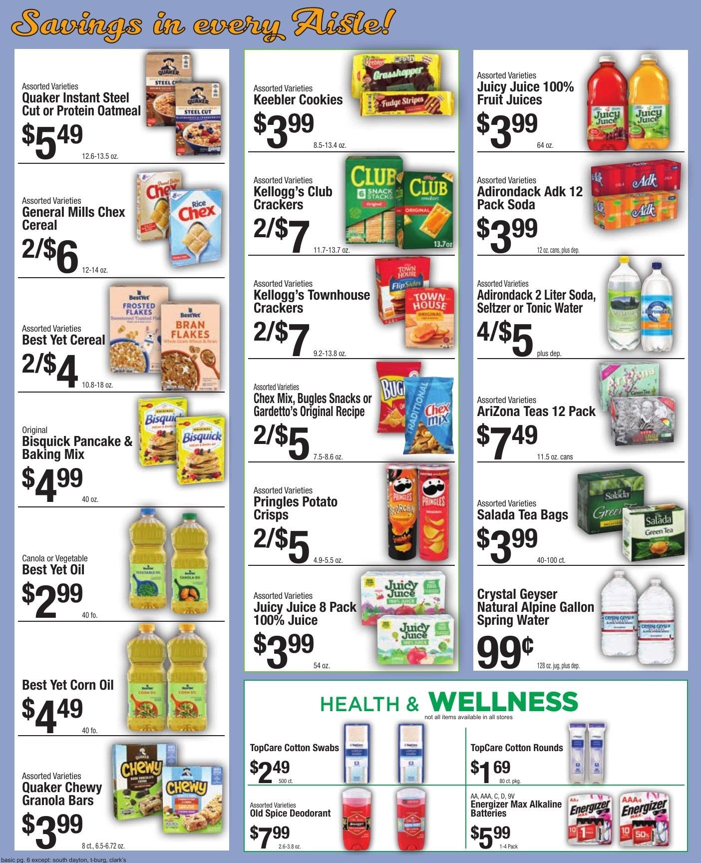 Pixley's Shurfine Food Mart Weekly Ad September 6 - 12, 2026