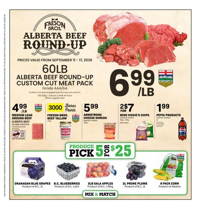 Freson Bros. Flyer September 11 to 17