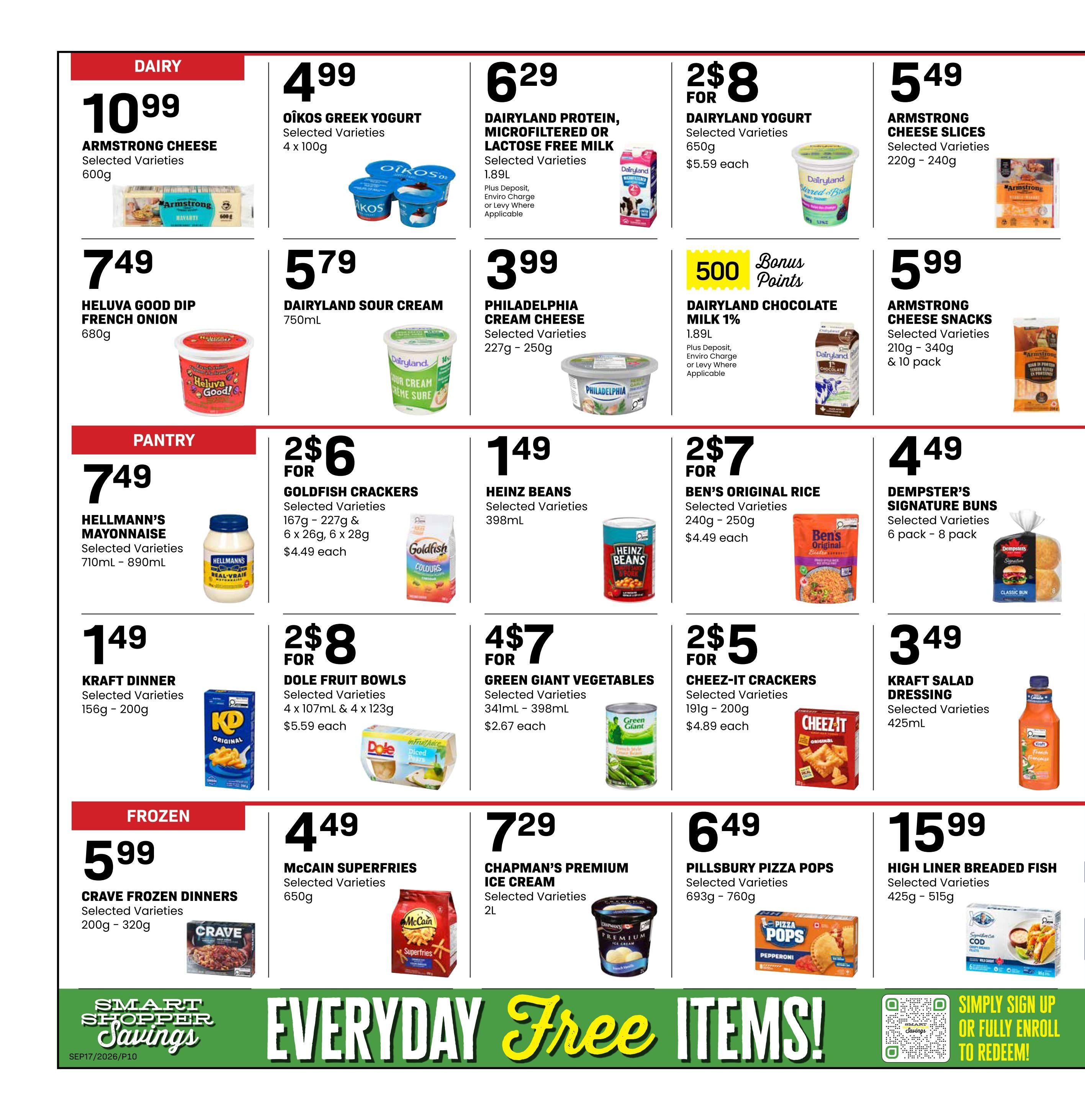 Freson Bros. Flyer September 11 to 17