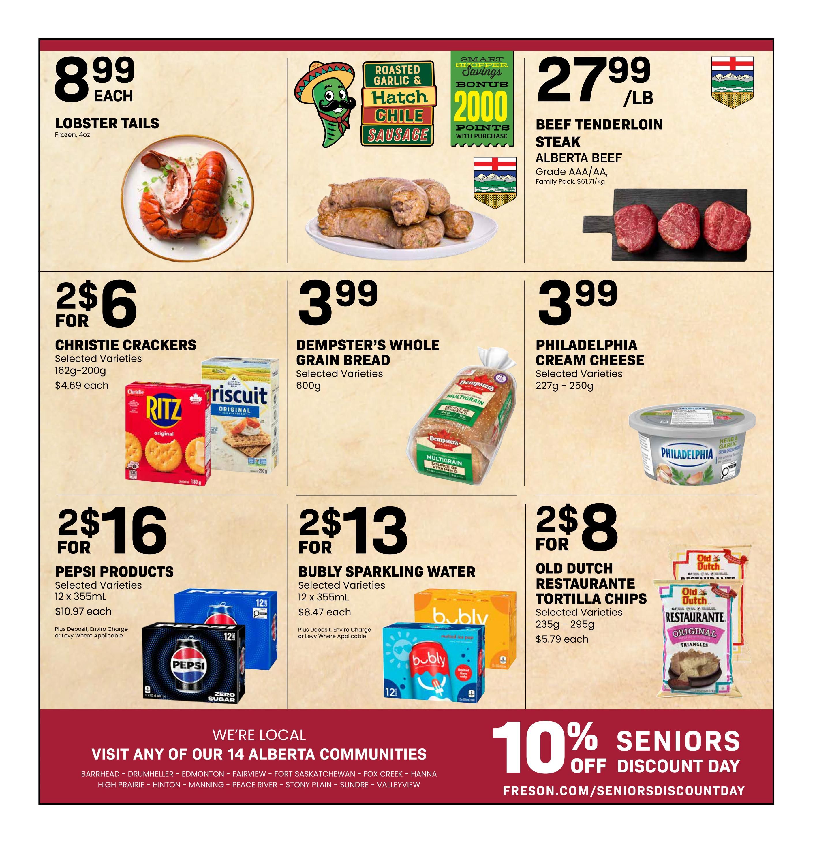 Freson Bros. Flyer September 11 to 17