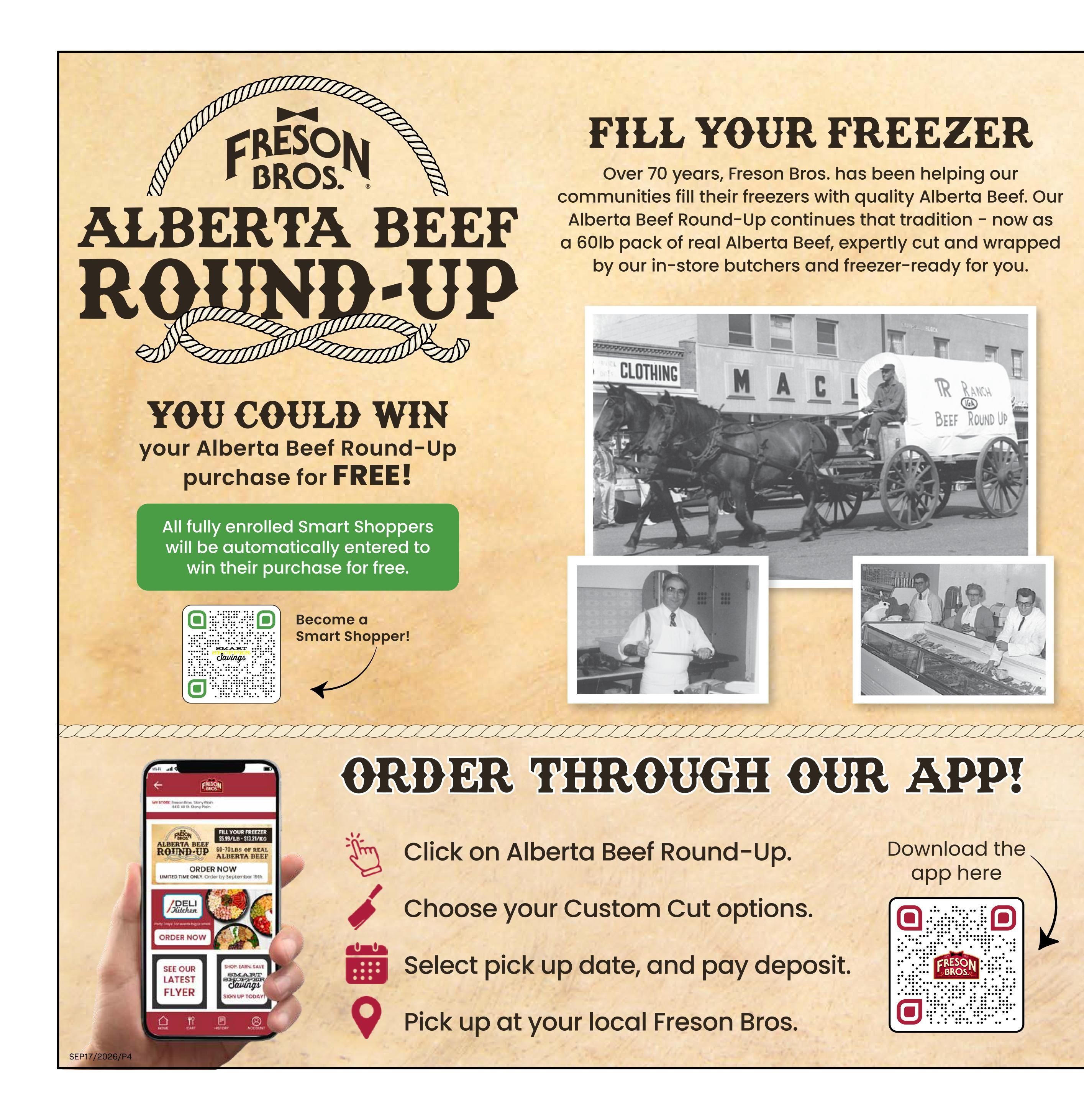 Freson Bros. Flyer September 11 to 17