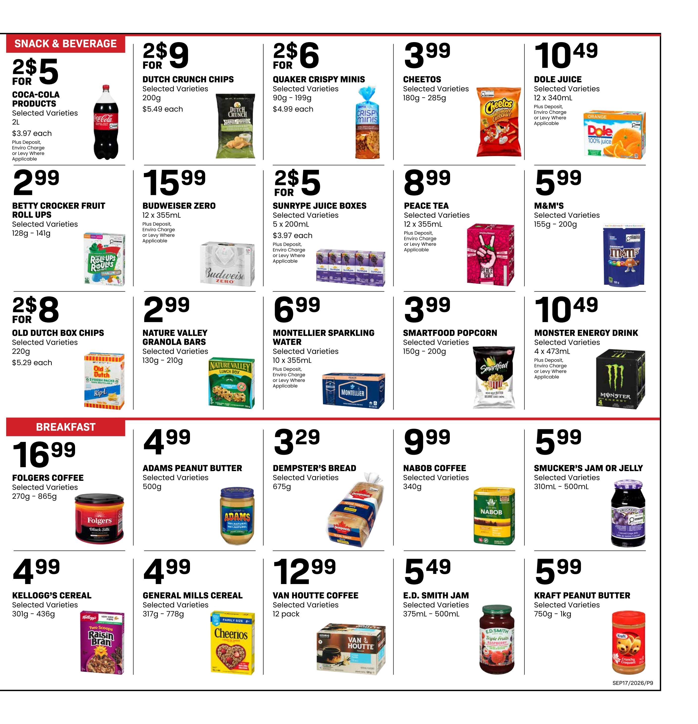 Freson Bros. Flyer September 11 to 17