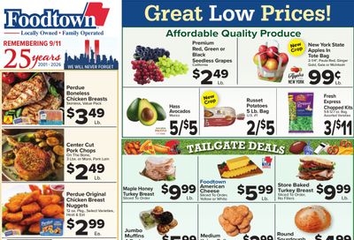 Foodtown Weekly Ad September 11 - 17, 2026