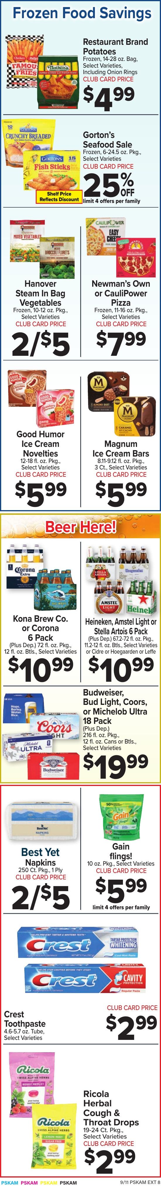 Foodtown Weekly Ad September 11 - 17, 2026