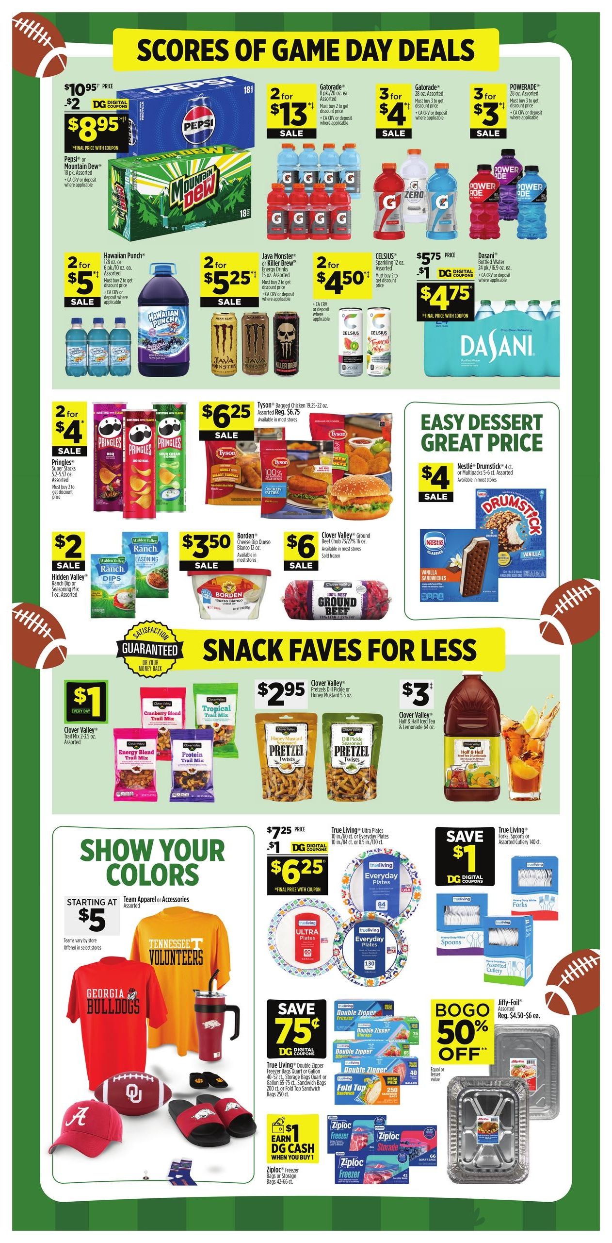 Dollar General (Alpine Area, TX) Weekly Ad September 6 - 12, 2026