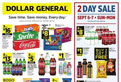 Dollar General (Andalusia Area, AL) Weekly Ad September 6 - 12, 2026