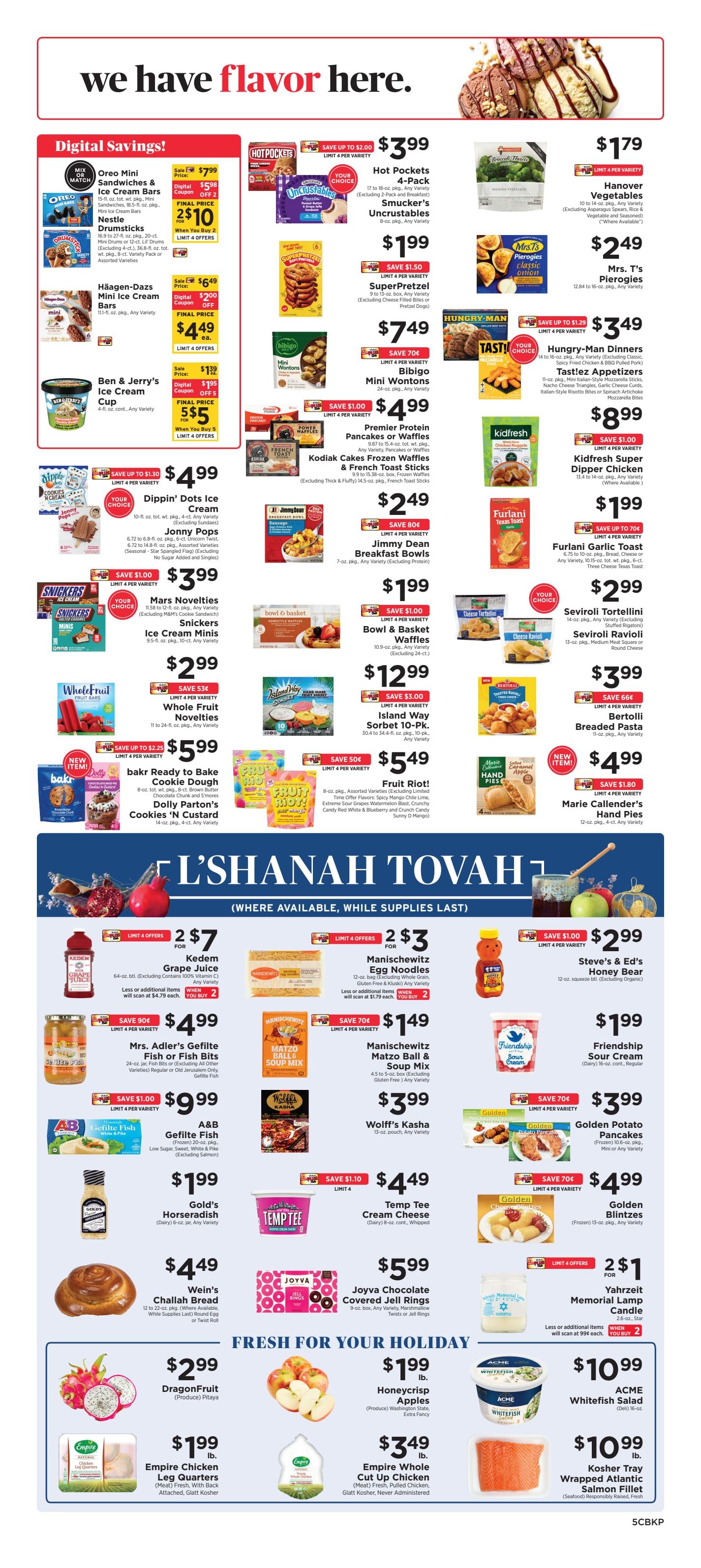 ShopRite (1905 Sunrise Hwy, Bay Shore, NY) Weekly Ad September 6 - 12, 2026