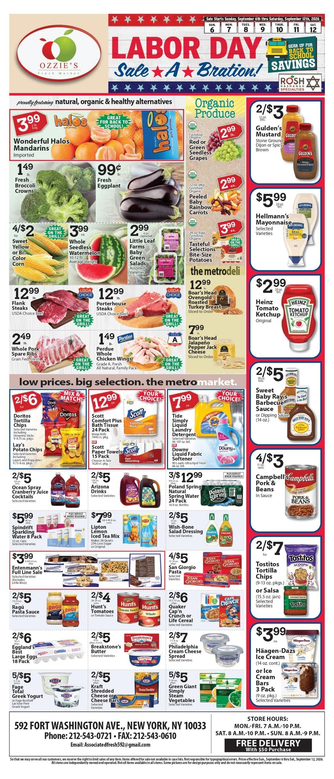 Associated Supermarkets Weekly Ad September 6 - 12, 2026
