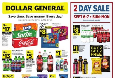 Dollar General (Elko Area, NV) Weekly Ad September 6 - 12, 2026