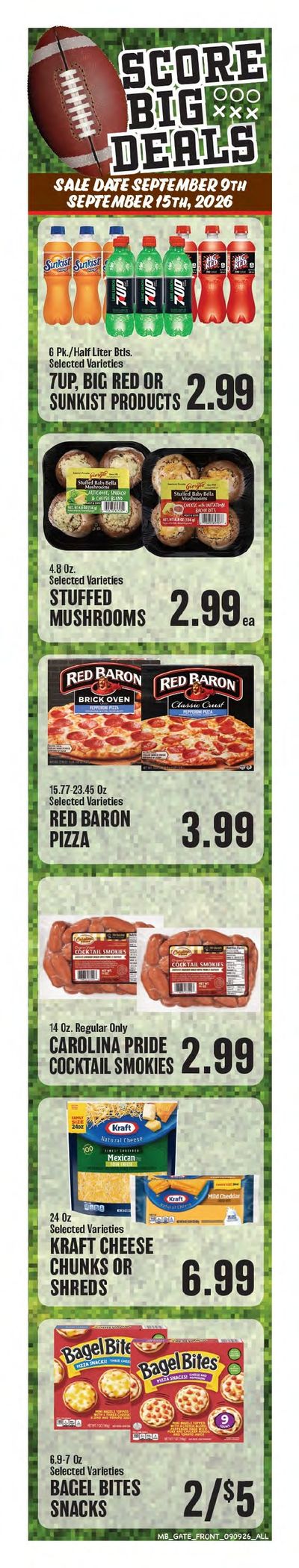 Market Basket (Many, LA) Weekly Ad September 9 - 15, 2026