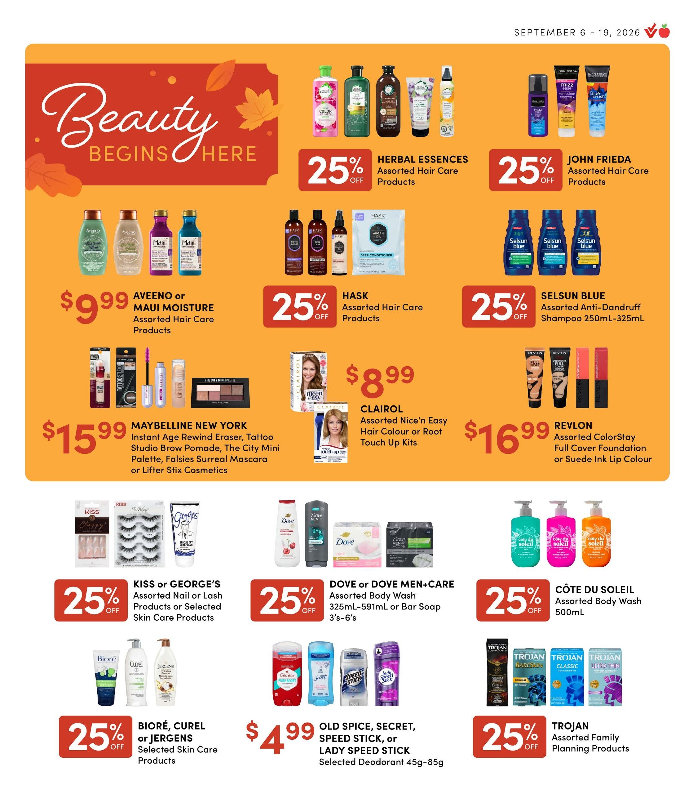 Value Drug Mart Flyer September 6 to 19