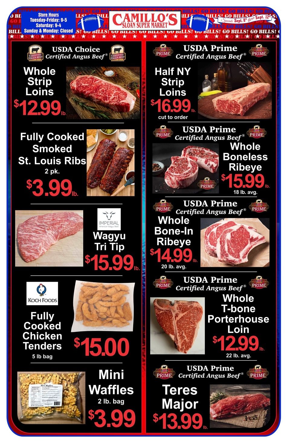 Sloan Super Market Weekly Ad September 6 - 12, 2026