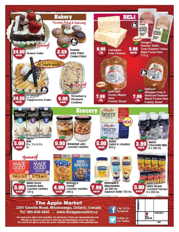 The Apple Market Flyer September 7 to 13