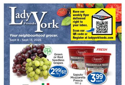 Lady York Foods Flyer September 8 to 13