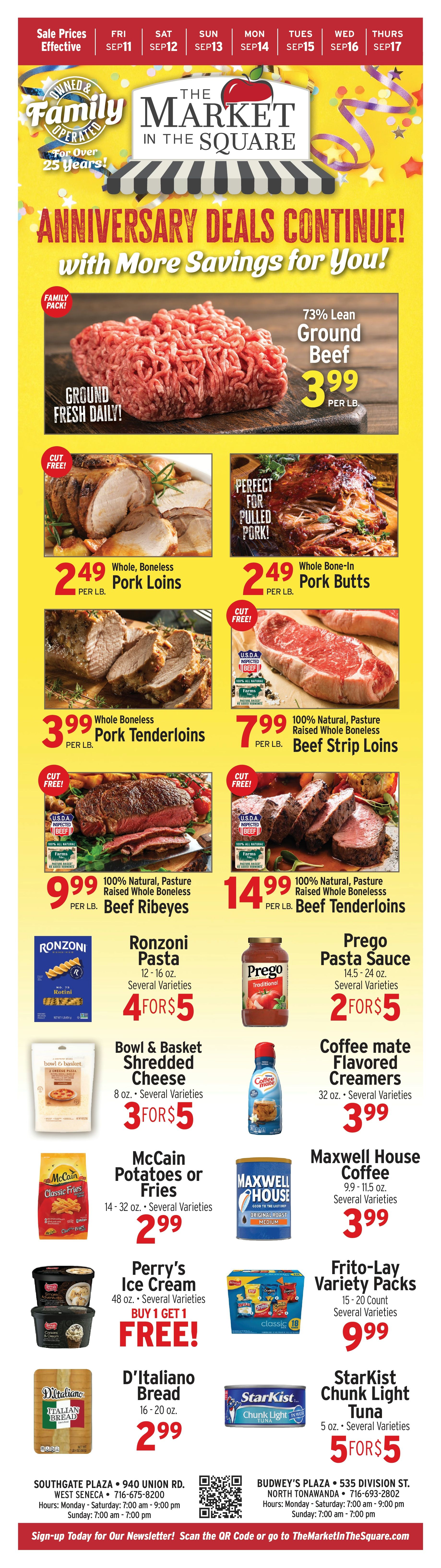 The Market in the Square Weekly Ad September 11 - 17, 2026