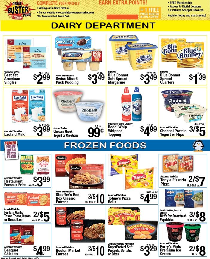 South Dayton Supermarket Weekly Ad September 7 - 13, 2026