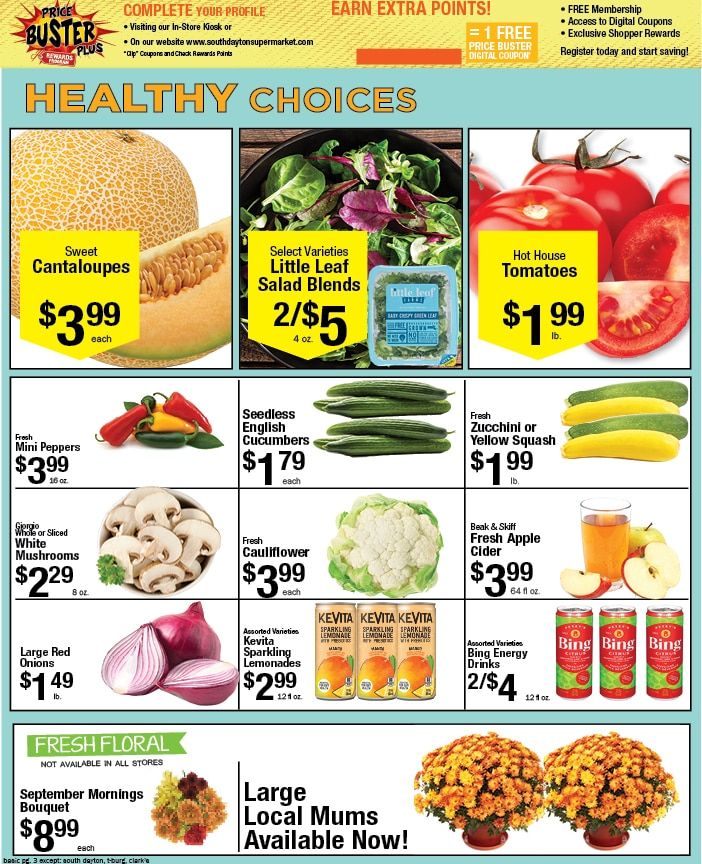 South Dayton Supermarket Weekly Ad September 7 - 13, 2026