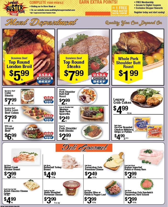 South Dayton Supermarket Weekly Ad September 7 - 13, 2026