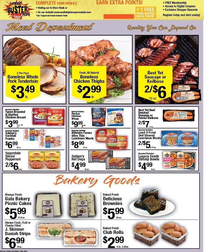 South Dayton Supermarket Weekly Ad September 7 - 13, 2026