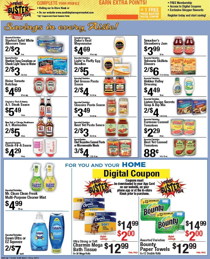 South Dayton Supermarket Weekly Ad September 7 - 13, 2026