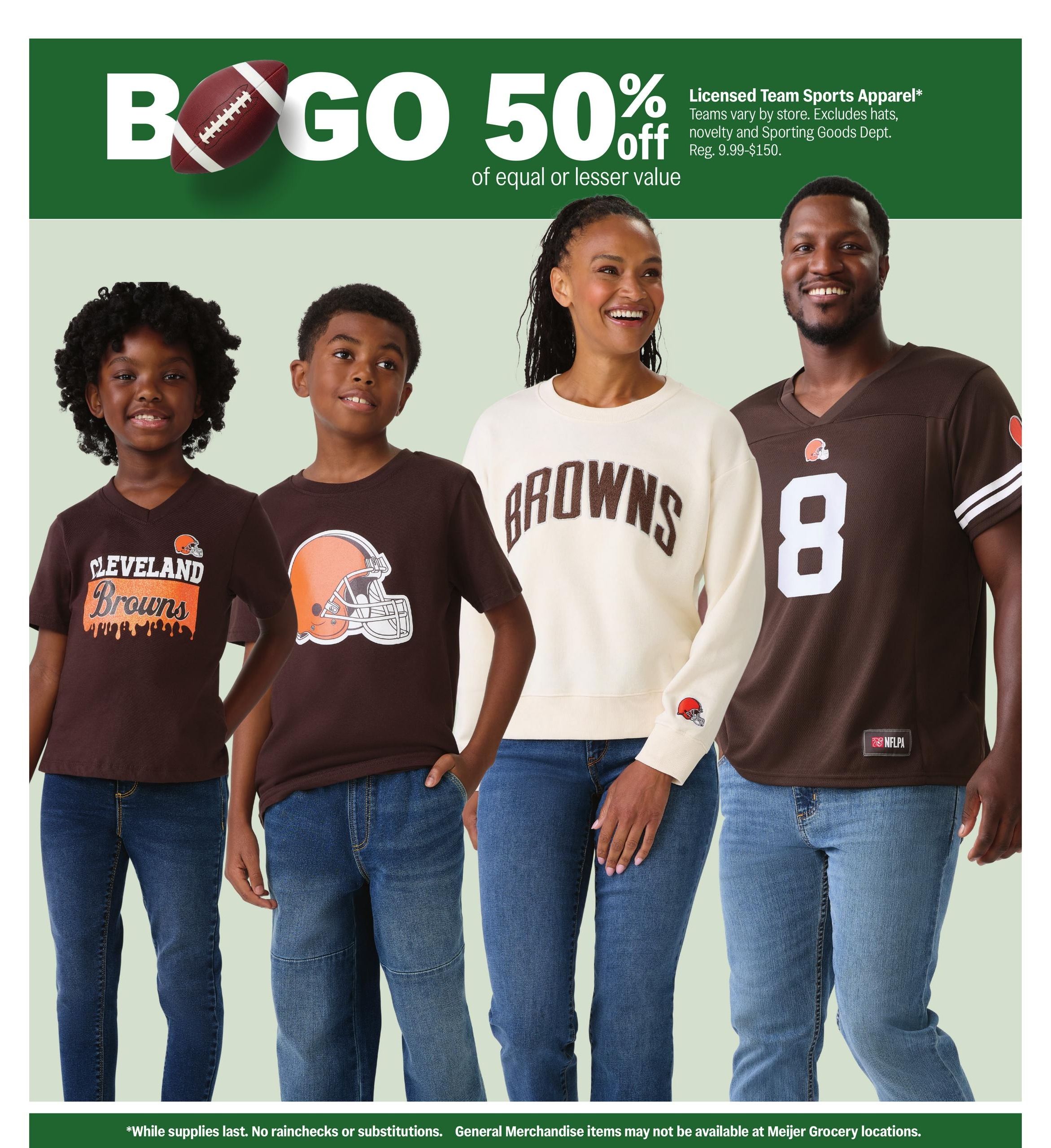 Meijer (Akron Area, OH) tailgating daels for every fan Weekly Ad September 9 - 15, 2026