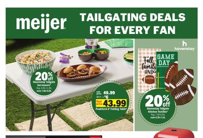 Meijer (Brookville Area, IN) tailgating daels for every fan Weekly Ad September 9 - 15, 2026