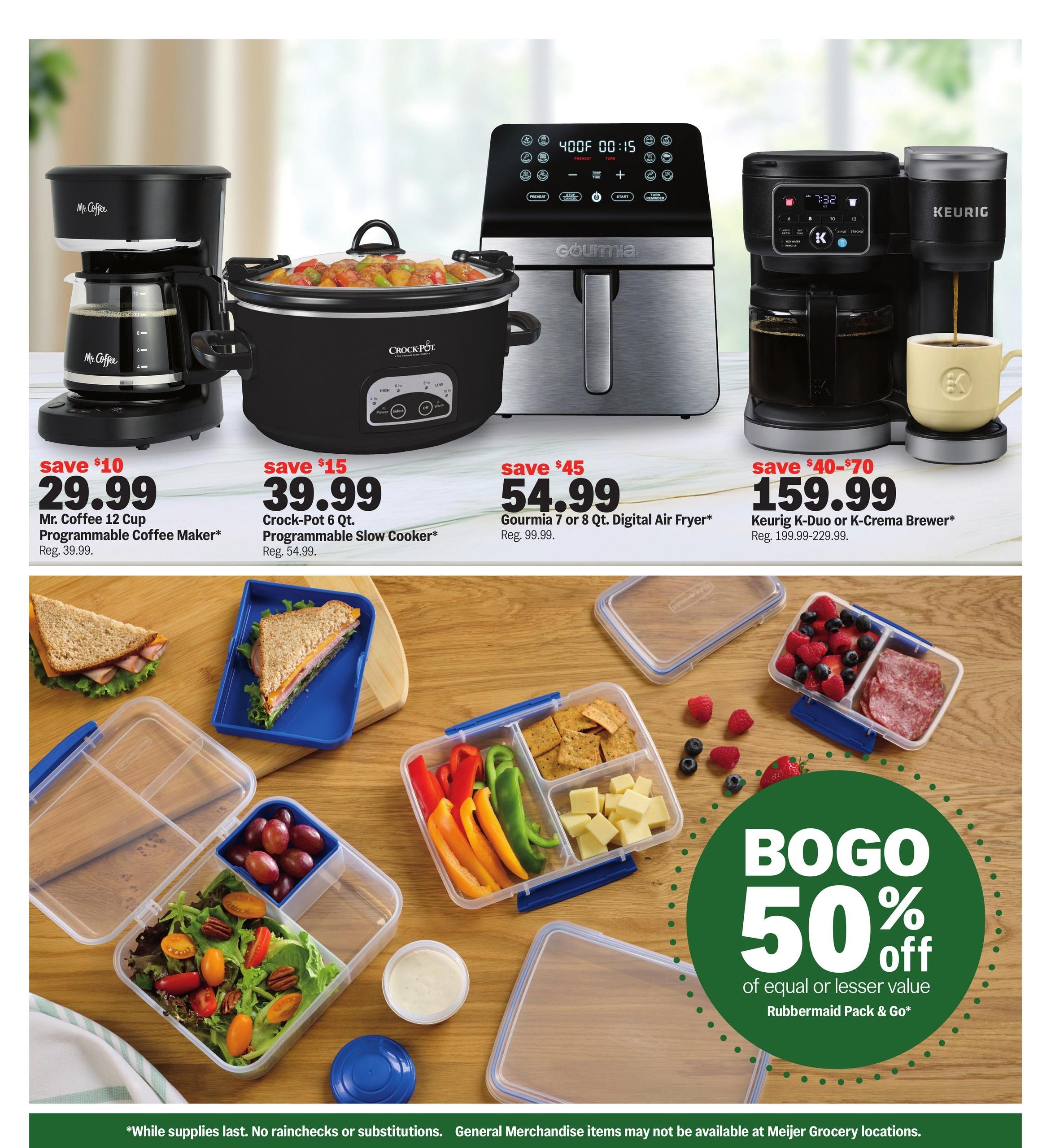 Meijer (Brookville Area, IN) tailgating daels for every fan Weekly Ad September 9 - 15, 2026
