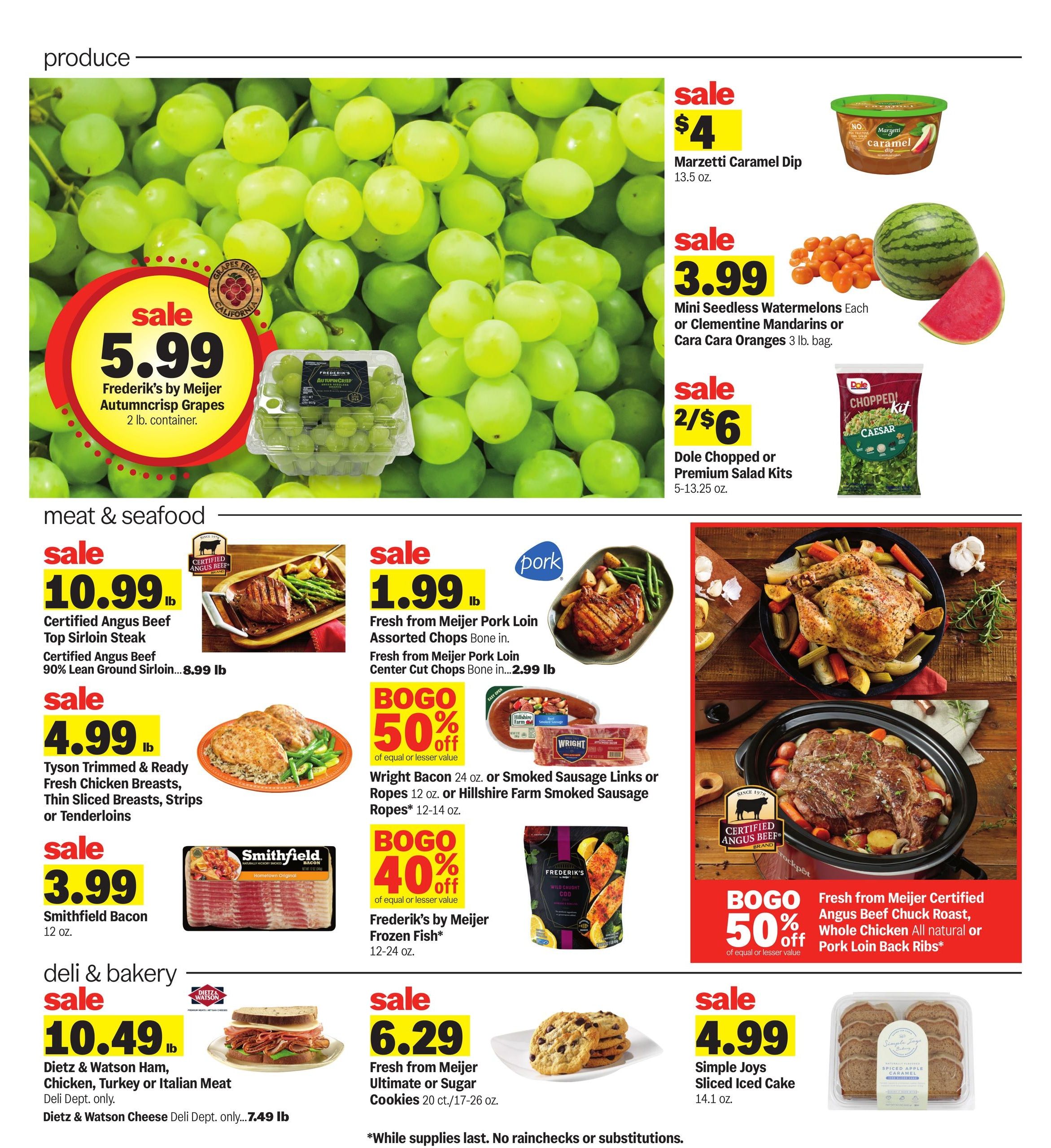 Meijer (Akron-Cleveland Area, OH) Weekly Ad September 9 - 15, 2026