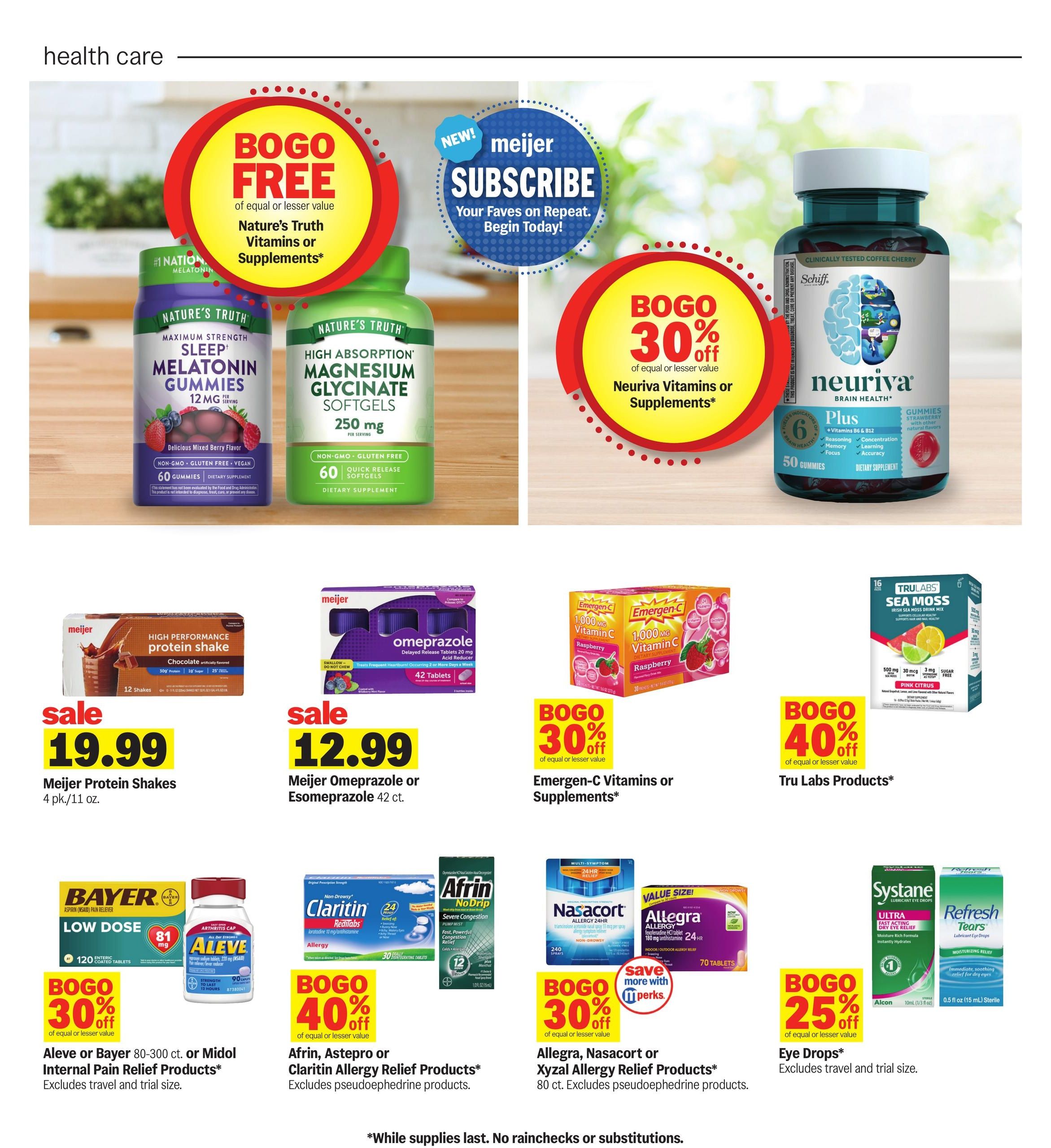 Meijer (Brookville Area, IN) Weekly Ad September 9 - 15, 2026