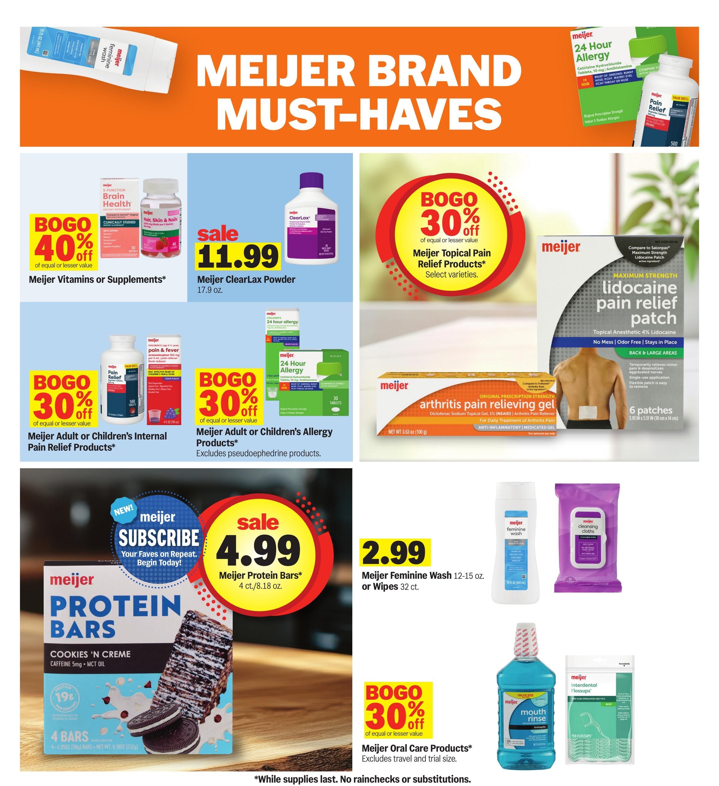 Meijer (Campton Area, KY) Weekly Ad September 9 - 15, 2026