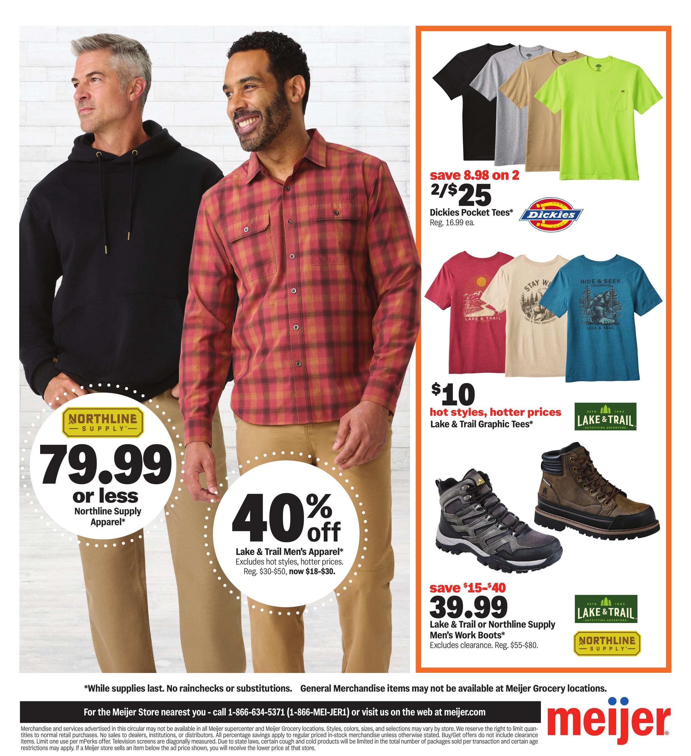 Meijer (Sanford Area, MI) tailgating daels for every fan Weekly Ad September 9 - 15, 2026