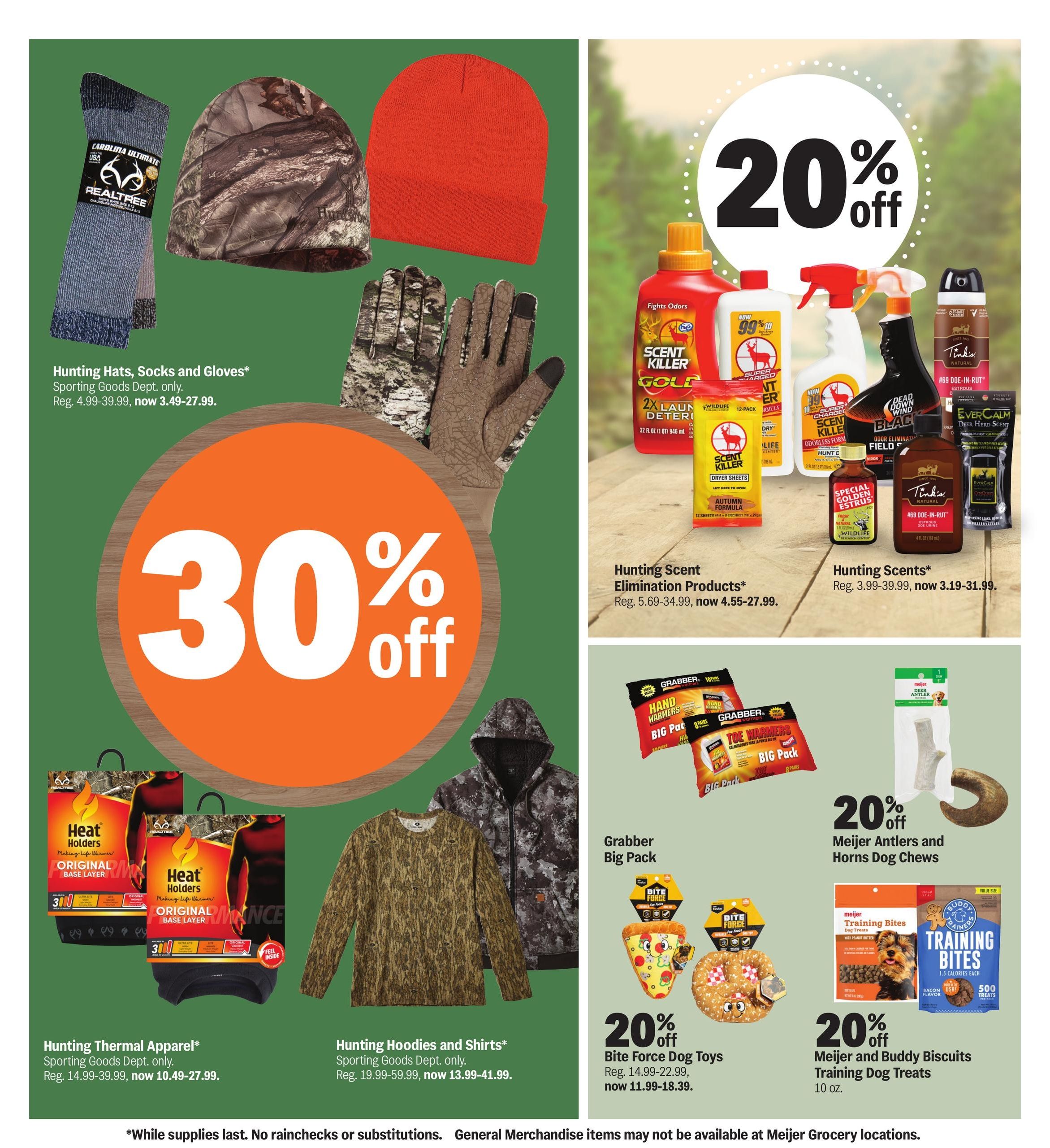 Meijer (Sanford Area, MI) tailgating daels for every fan Weekly Ad September 9 - 15, 2026