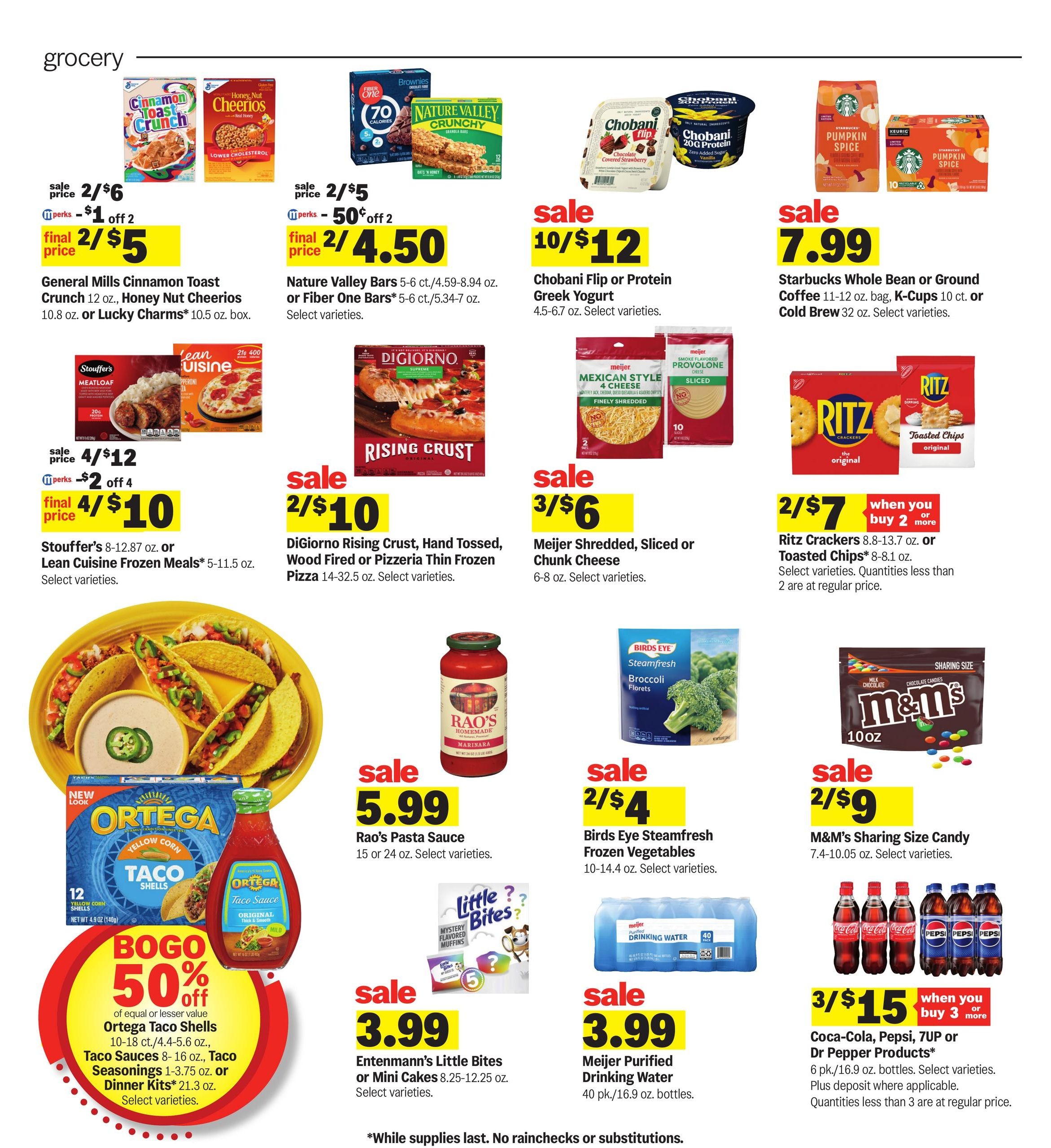 Meijer (Atlanta Area, MI) Weekly Ad September 9 - 15, 2026