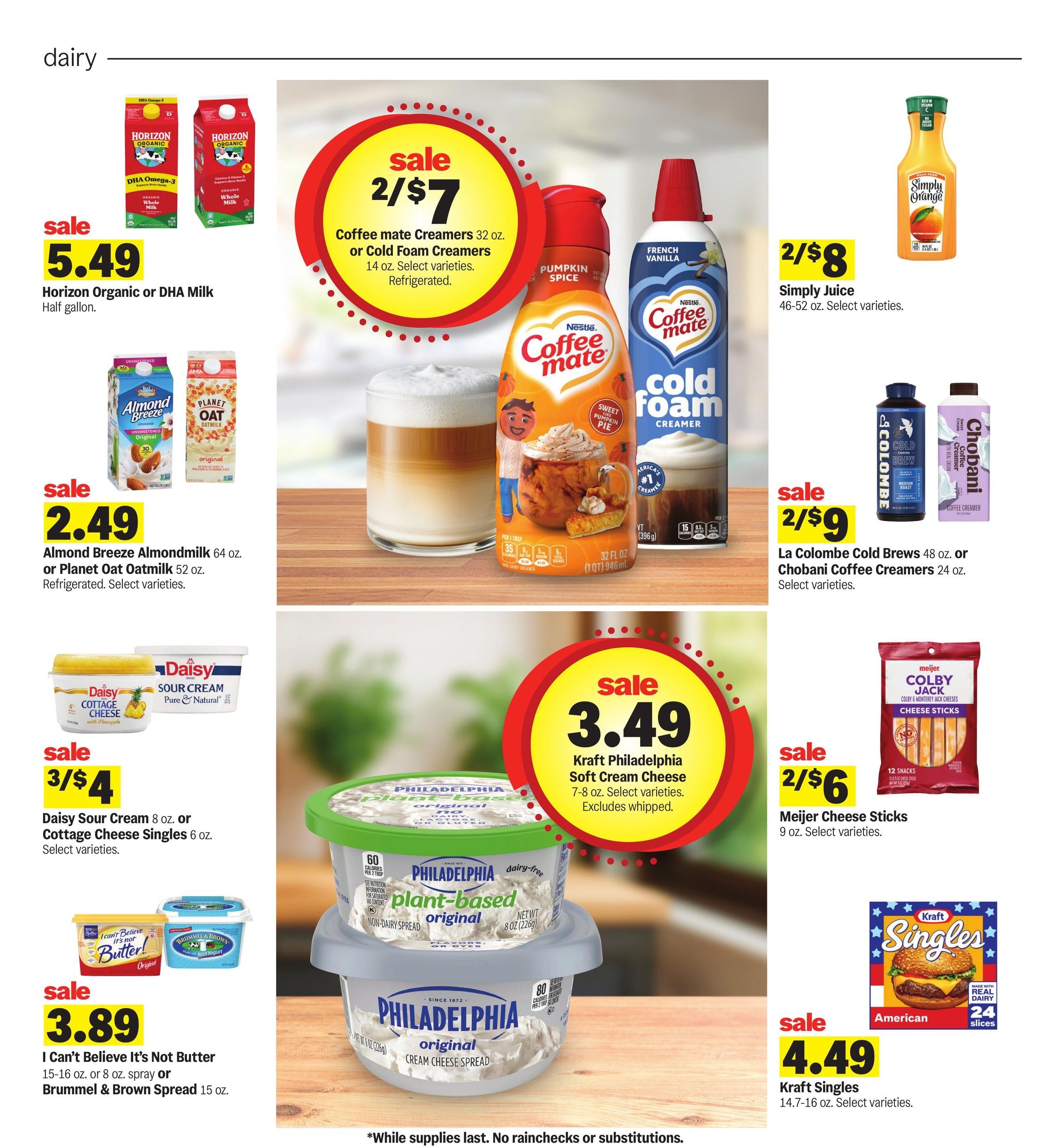 Meijer (Atlanta Area, MI) Weekly Ad September 9 - 15, 2026