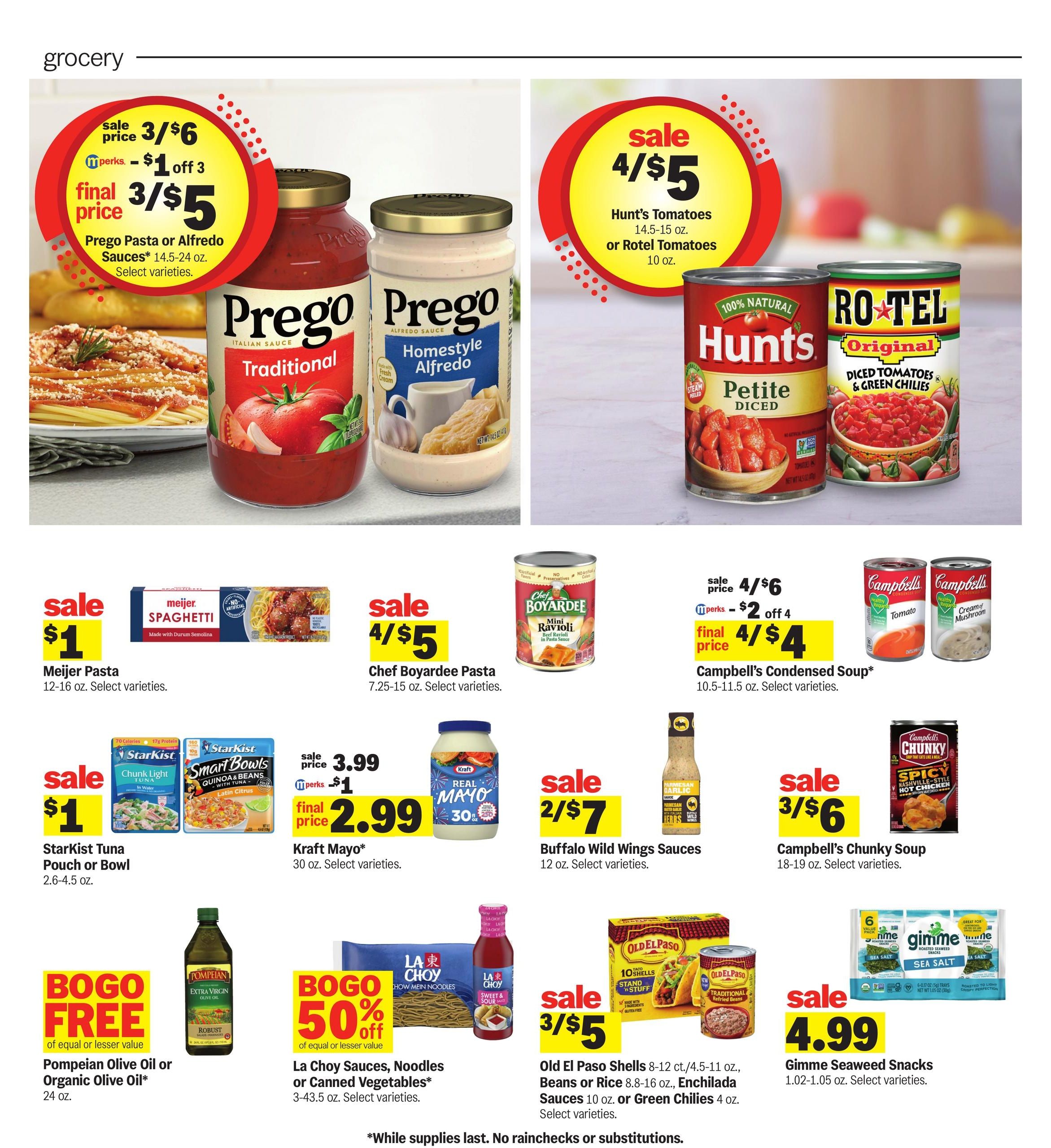 Meijer (Atlanta Area, MI) Weekly Ad September 9 - 15, 2026