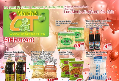 Marche C&T (St. Laurent) Flyer July 9 to 15