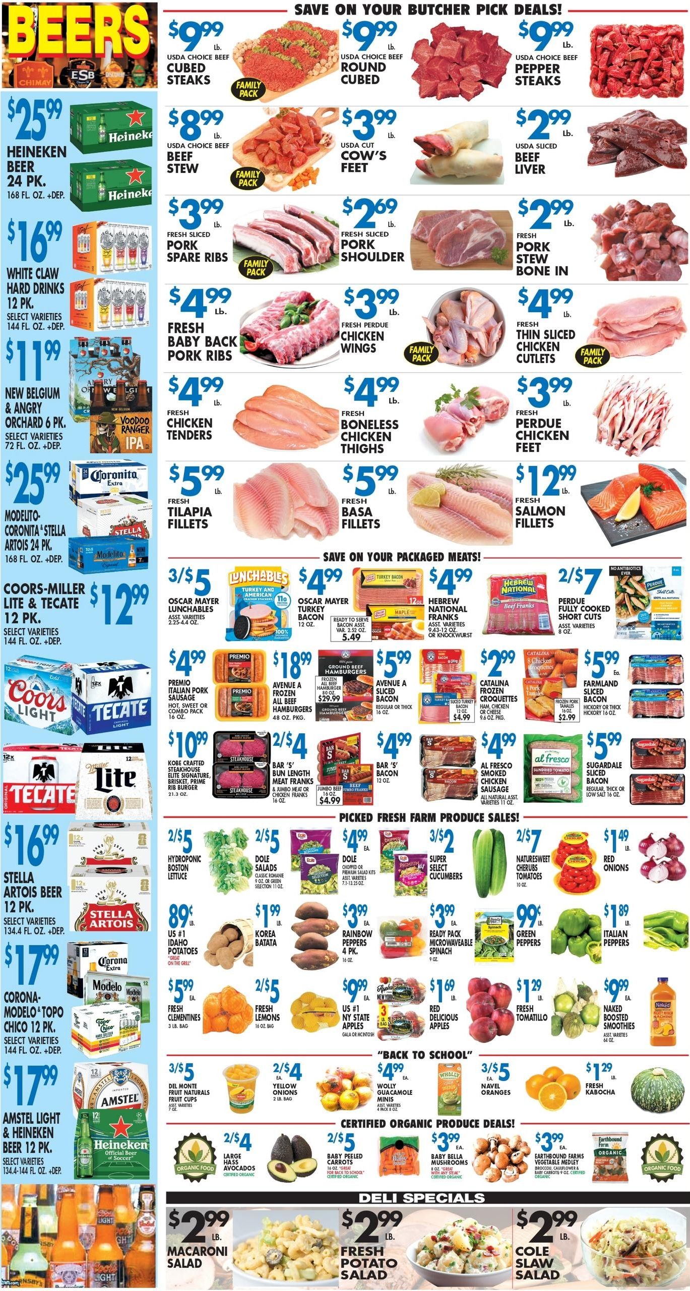 Associated Supermarkets (Ridgewood Area, NY) Weekly Ad September 4 - 10, 2026