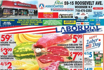 Associated Supermarkets (East Elmhurst Area, NY) Weekly Ad September 4 - 10, 2026