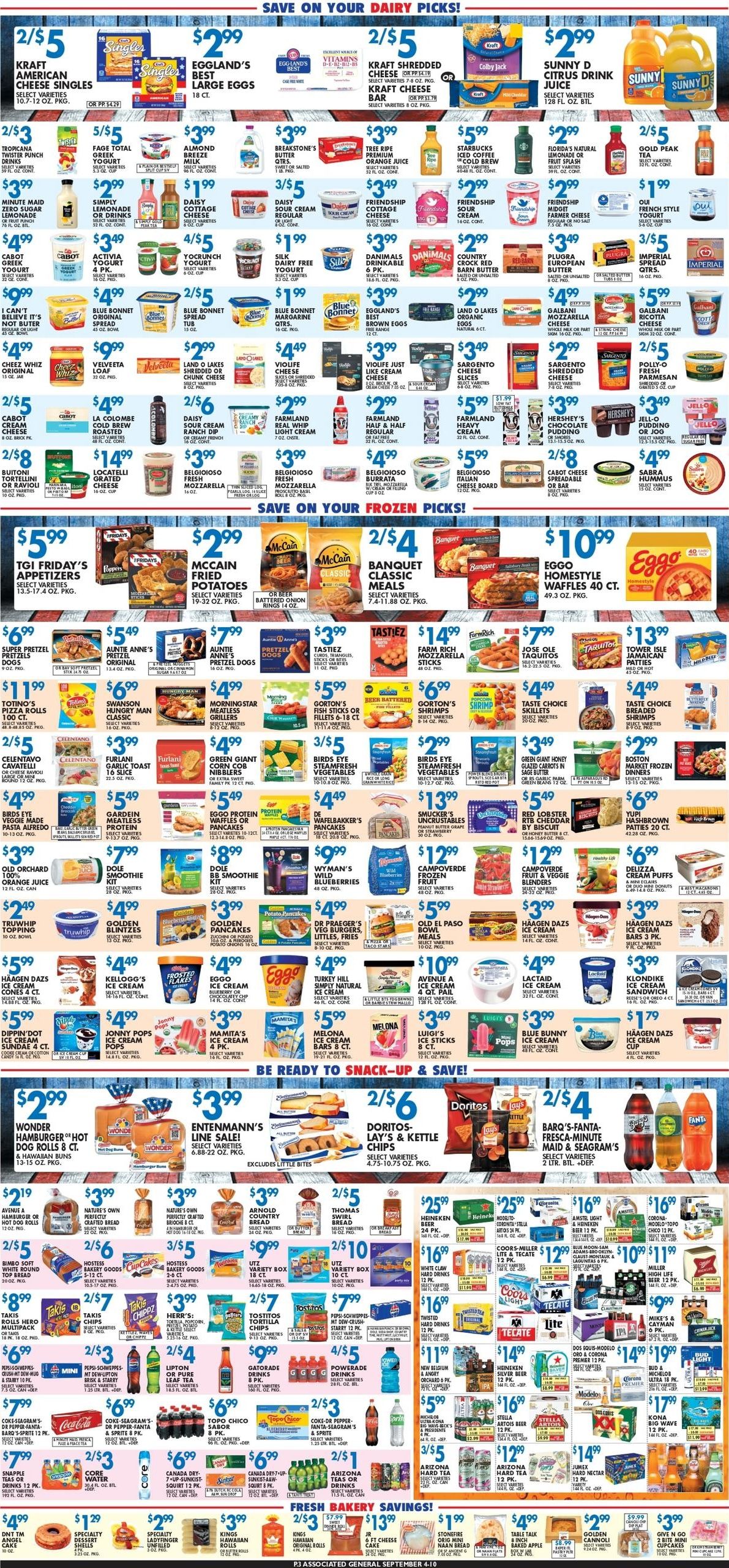 Associated Supermarkets (East Elmhurst Area, NY) Weekly Ad September 4 - 10, 2026